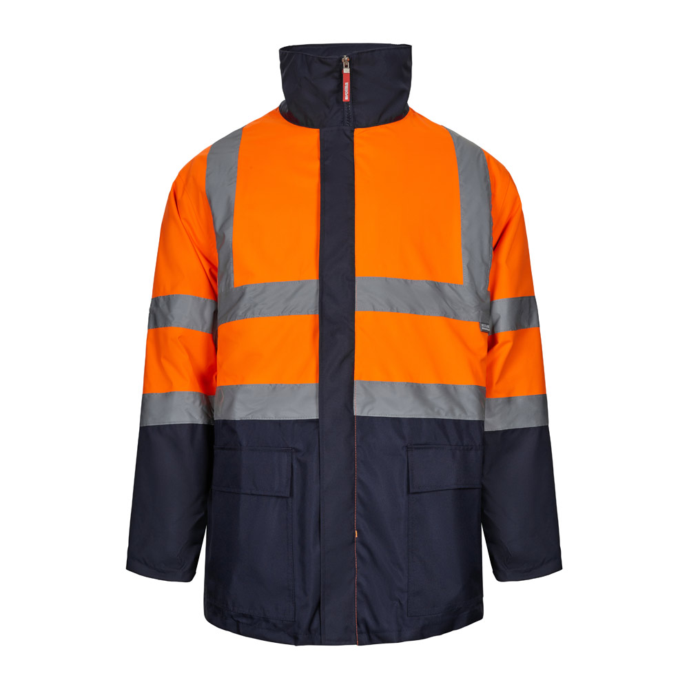VL JUNO LARGE. Two-tone 4-in-1 parka (180g/m²), in polyester (100%) with PU coating