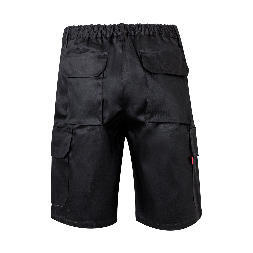 VL CHIONE. Bermuda shorts in multi-pocket twill (200g/m²), in cotton (35%) and polyester (65%)