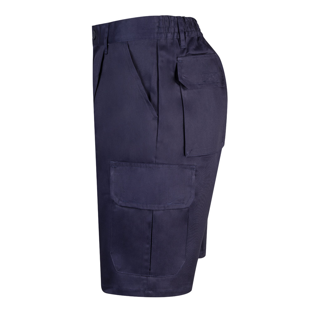 VL CHIONE. Bermuda shorts in multi-pocket twill (200g/m²), in cotton (35%) and polyester (65%)