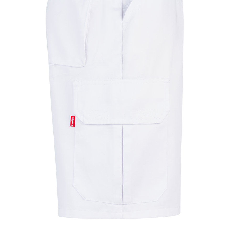 VL CHIONE. Bermuda shorts in multi-pocket twill (200g/m²), in cotton (35%) and polyester (65%)