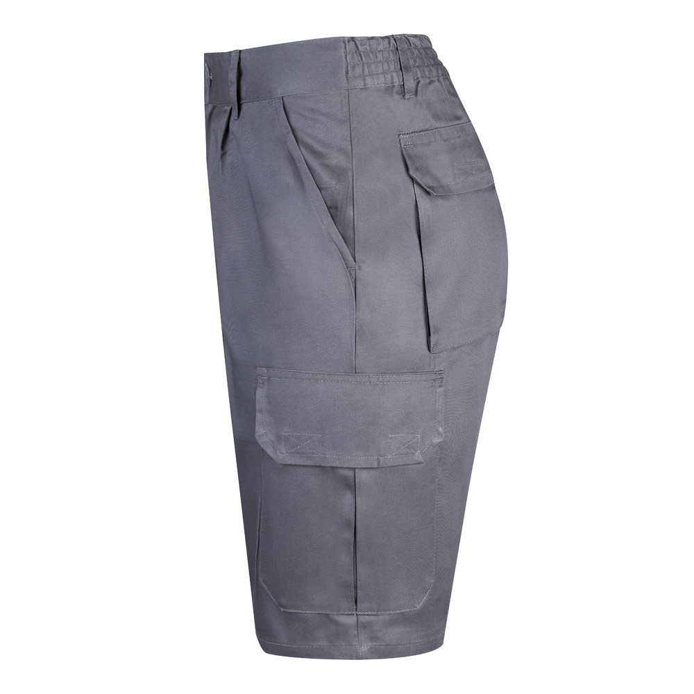 VL CHIONE. Bermuda shorts in multi-pocket twill (200g/m²), in cotton (35%) and polyester (65%)