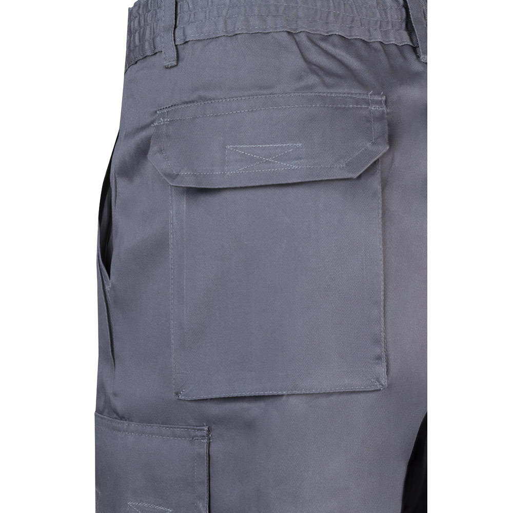 VL CHIONE. Bermuda shorts in multi-pocket twill (200g/m²), in cotton (35%) and polyester (65%)