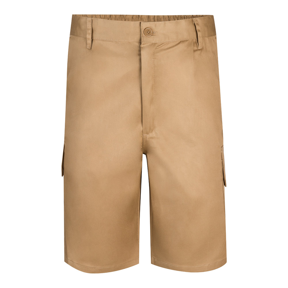VL CHIONE. Bermuda shorts in multi-pocket twill (200g/m²), in cotton (35%) and polyester (65%)