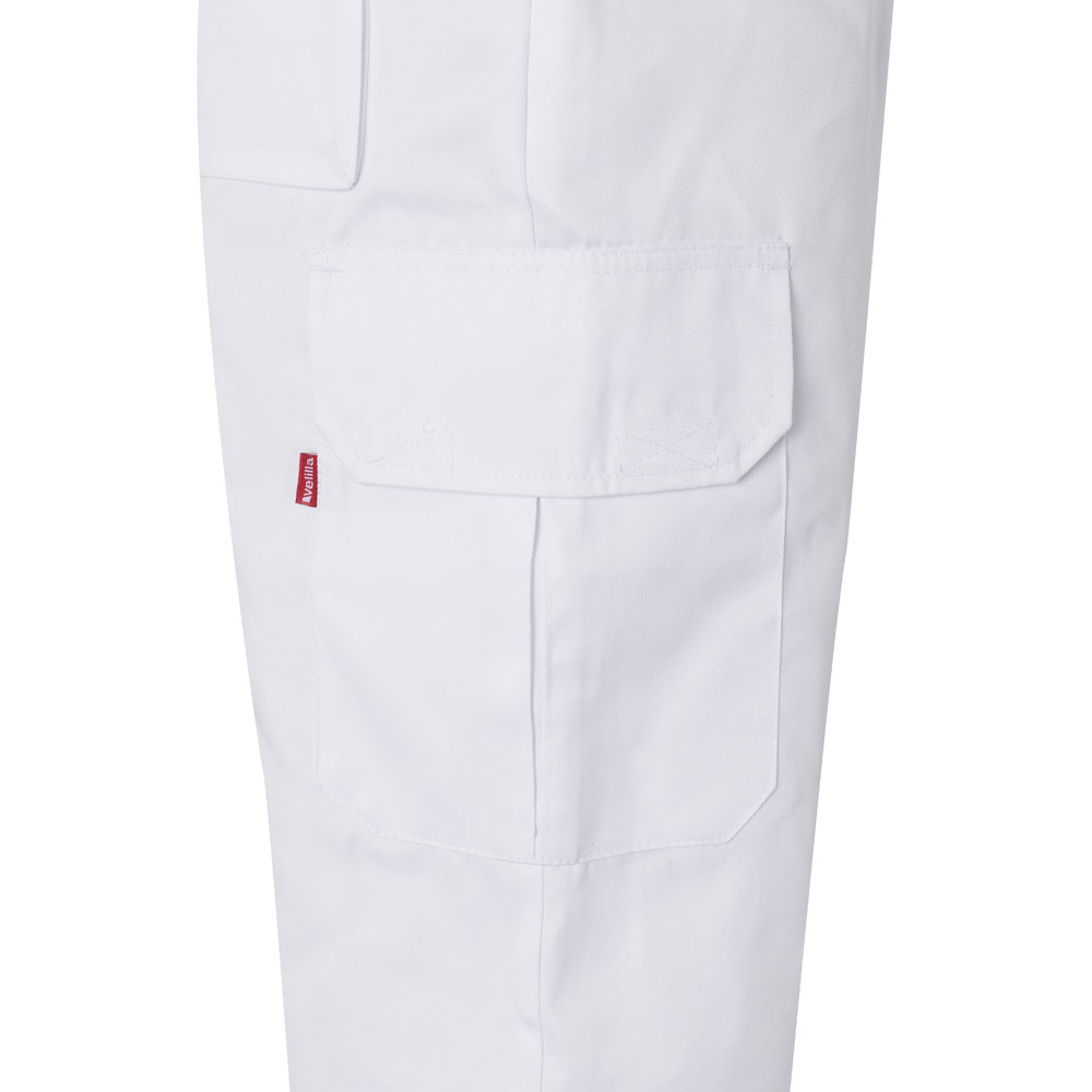 VL MABON. Multi-pocket twill trousers (200g/m²), in cotton (35%) and polyester (65%)
