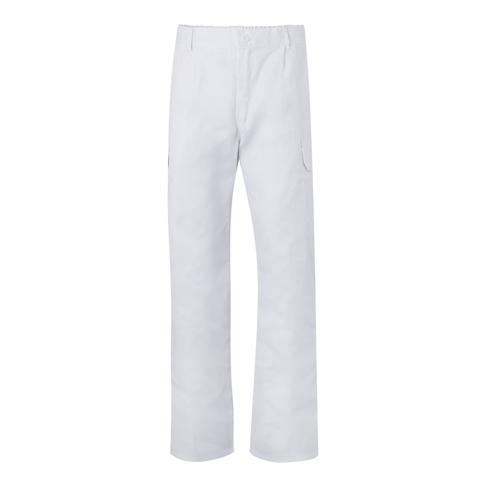 VL MABON. Multi-pocket twill trousers (200g/m²), in cotton (35%) and polyester (65%)