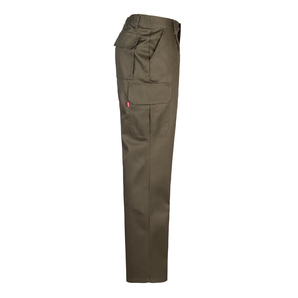 VL MABON. Multi-pocket twill trousers (200g/m²), in cotton (35%) and polyester (65%)
