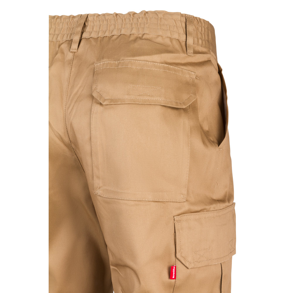 VL MABON. Multi-pocket twill trousers (200g/m²), in cotton (35%) and polyester (65%)