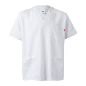 VL TLALOC. Twill tunic (190g/m²) with short sleeves, in polyester (65%) and cotton (35%)
