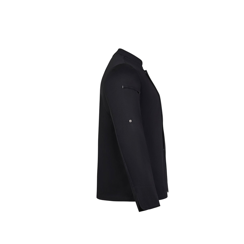 VL AGNI. Unisex kitchen jacket (190 g/m²) in cotton (35%) and recycled polyester (65%)