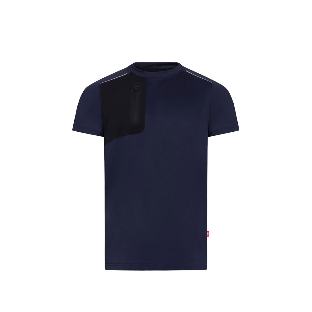 VL RHEA. Technical waffle T-shirt (110 g/m²), made from 100% recycled polyester