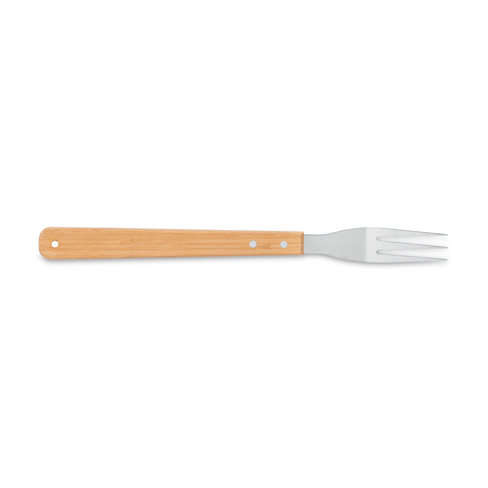 KABSA. Set of barbecue utensils in bamboo box