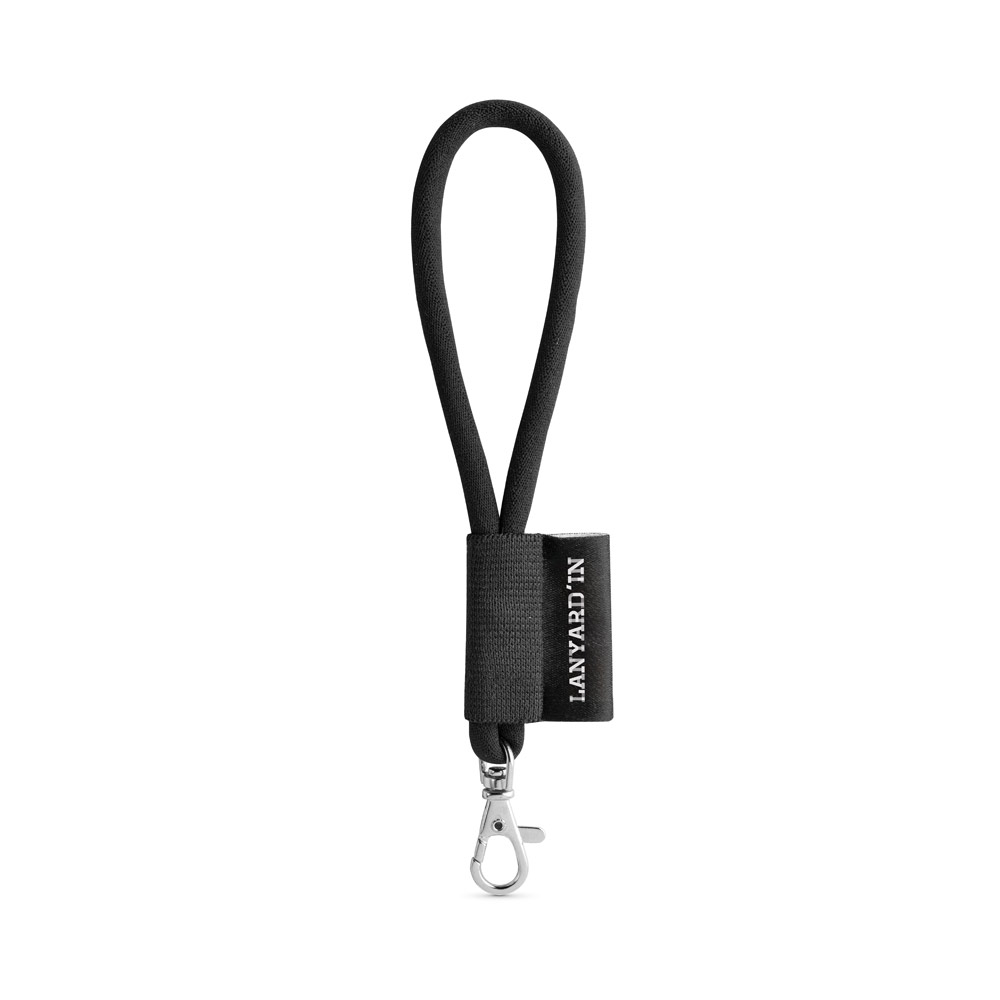 SET Lanyard TUBE Short (Ø 7 mm) with Hook Trigger Snap 9 mm