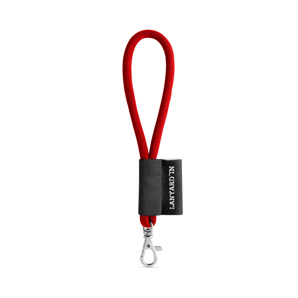 SET Lanyard TUBE Short (Ø 7 mm) with Hook Trigger Snap 9 mm