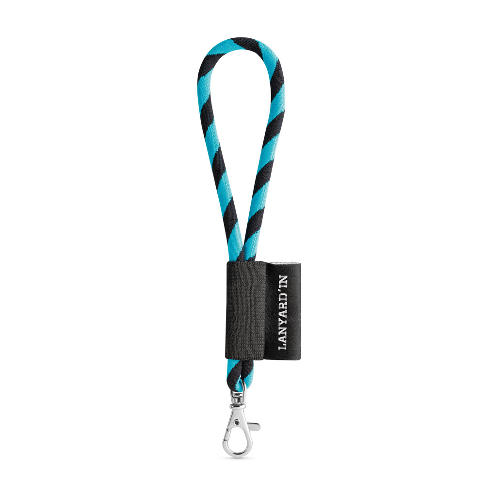 SET Lanyard TUBE Short (Ø 7 mm) with Hook Trigger Snap 9 mm