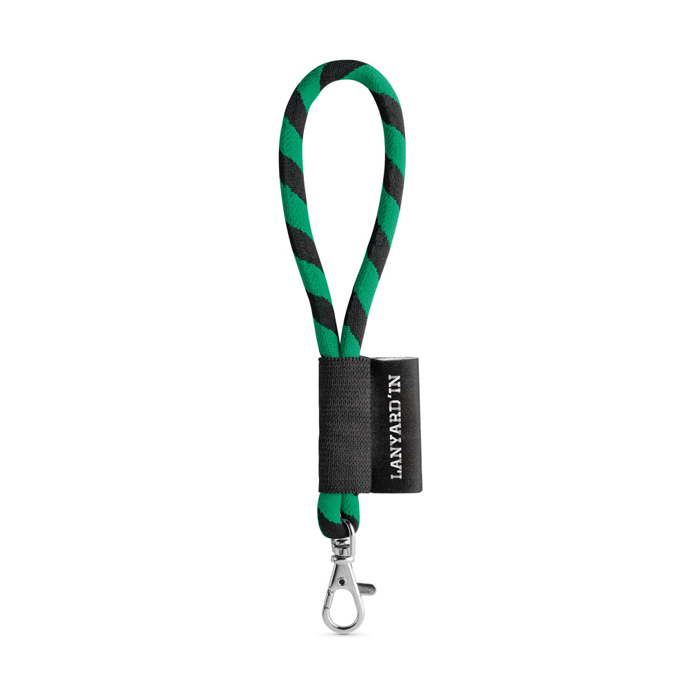 SET Lanyard TUBE Short (Ø 7 mm) with Hook Trigger Snap 9 mm