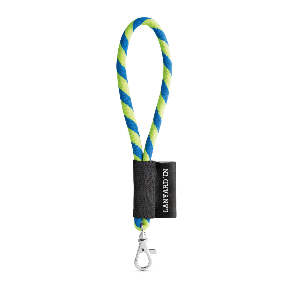 SET Lanyard TUBE Short (Ø 7 mm) with Hook Trigger Snap 9 mm