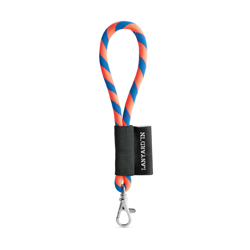 SET Lanyard TUBE Short (Ø 7 mm) with Hook Trigger Snap 9 mm