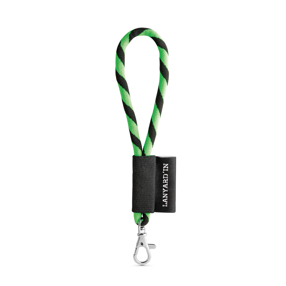 SET Lanyard TUBE Short (Ø 7 mm) with Hook Trigger Snap 9 mm