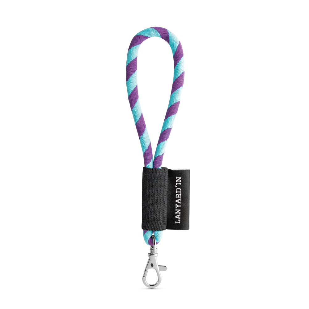 SET Lanyard TUBE Short (Ø 7 mm) with Hook Trigger Snap 9 mm