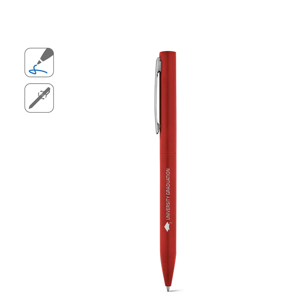 WASS. Twist action aluminium ball pen