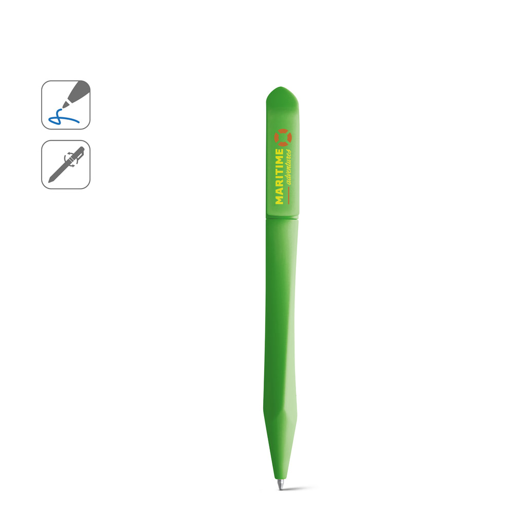 BOOP. Ball pen with mechanism and barrel