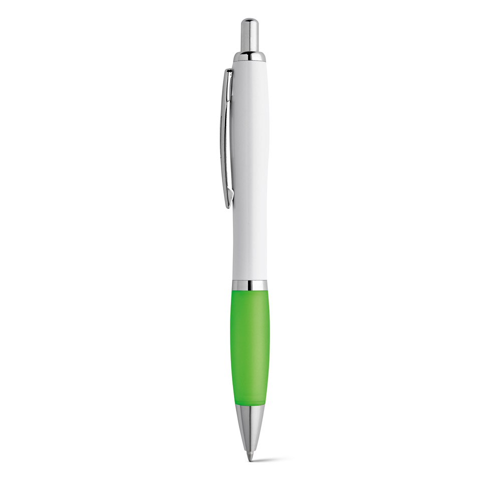 MOVE. ABS ball pen with clip and metal trim