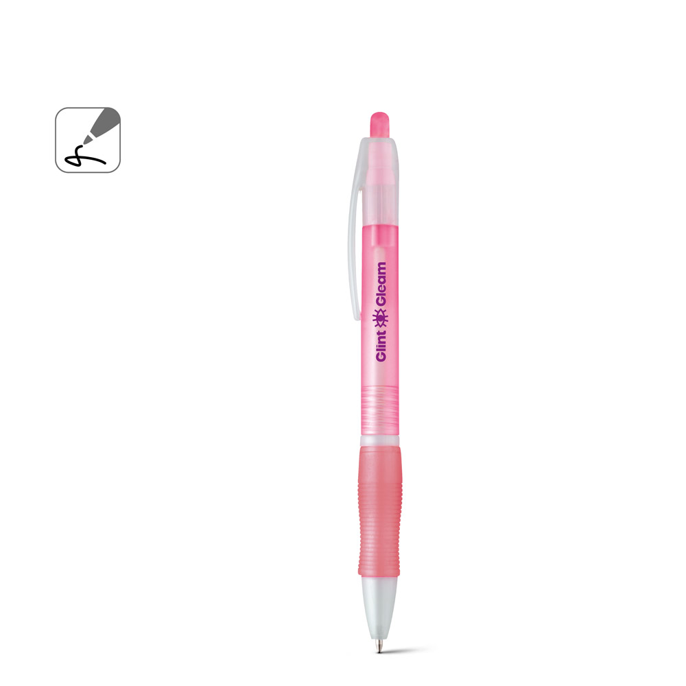 SLIM BK. Nonslip ABS ball pen
