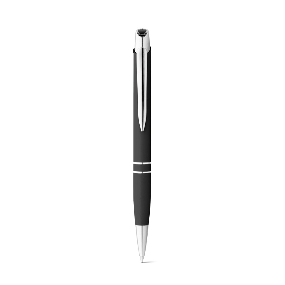 MARIETA SOFT. Aluminium ball pen with clip