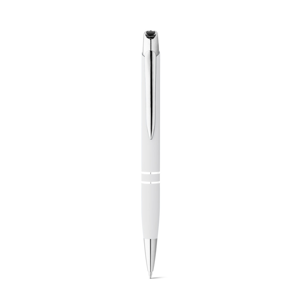 MARIETA SOFT. Aluminium ball pen with clip