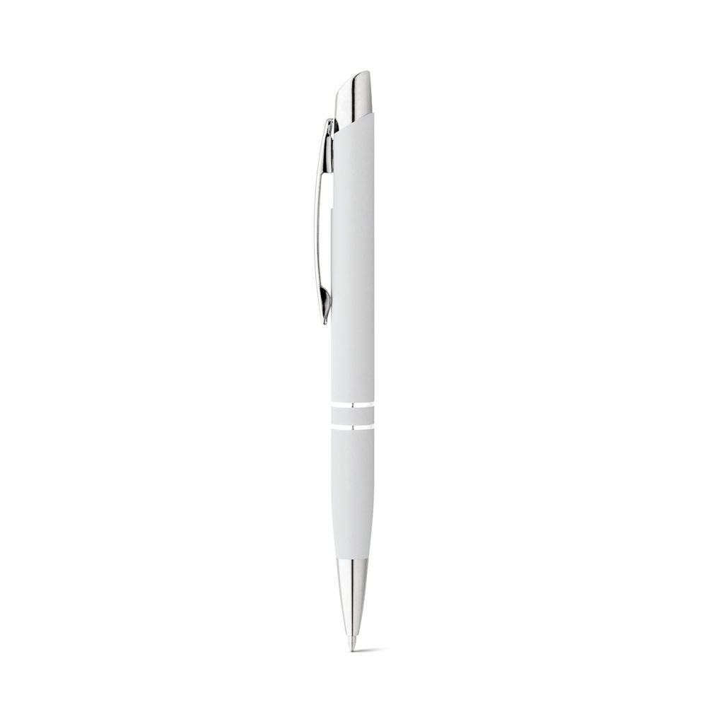 MARIETA SOFT. Aluminium ball pen with clip