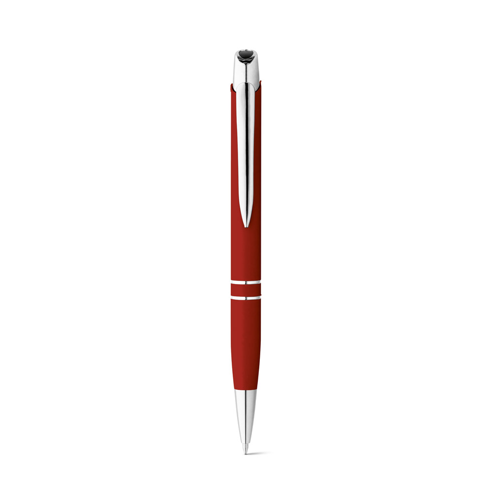 MARIETA SOFT. Aluminium ball pen with clip