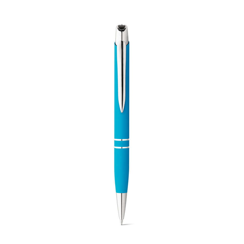 MARIETA SOFT. Aluminium ball pen with clip