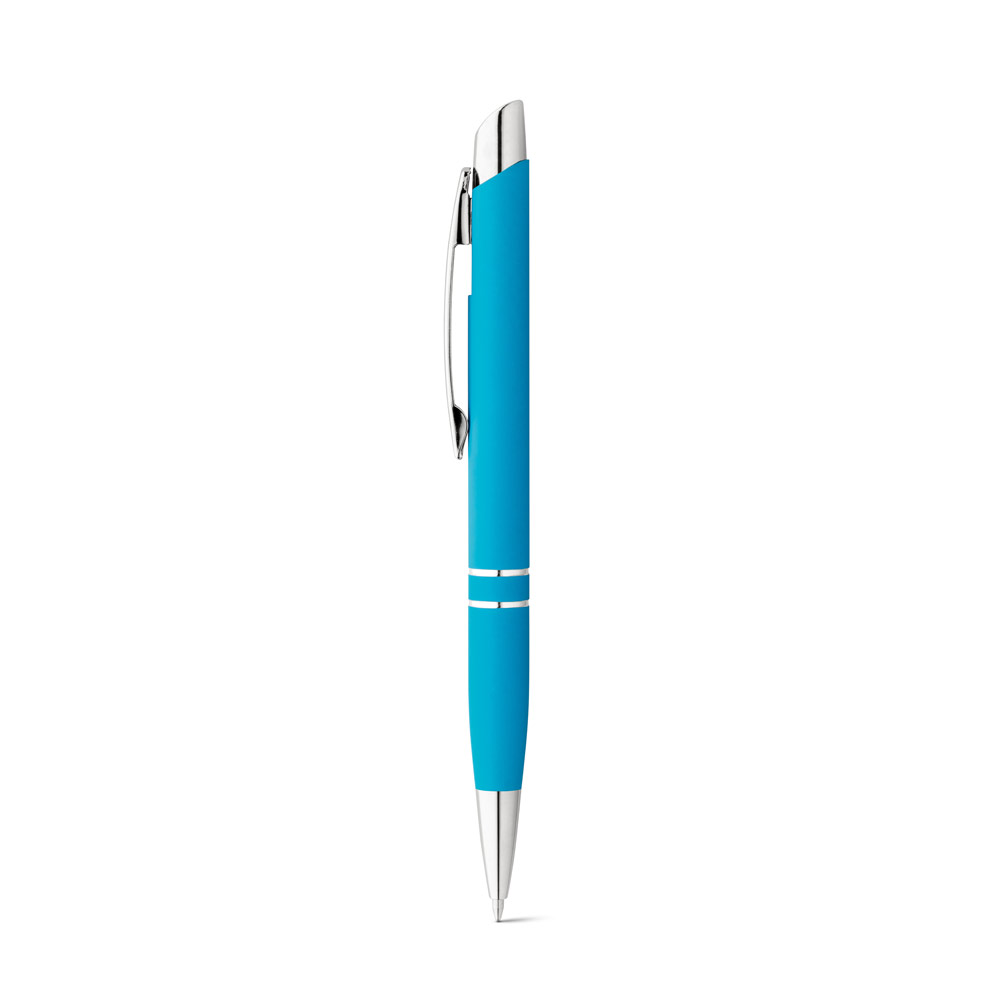 MARIETA SOFT. Aluminium ball pen with clip