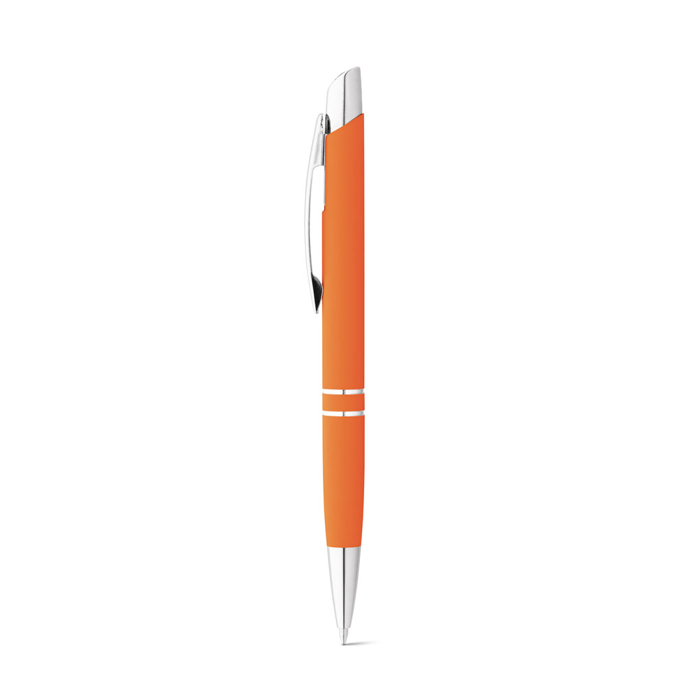 MARIETA SOFT. Aluminium ball pen with clip