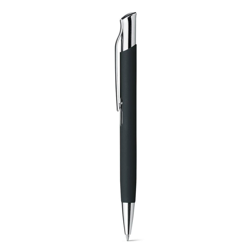 OLAF SOFT. Aluminium ball pen with rubber finish