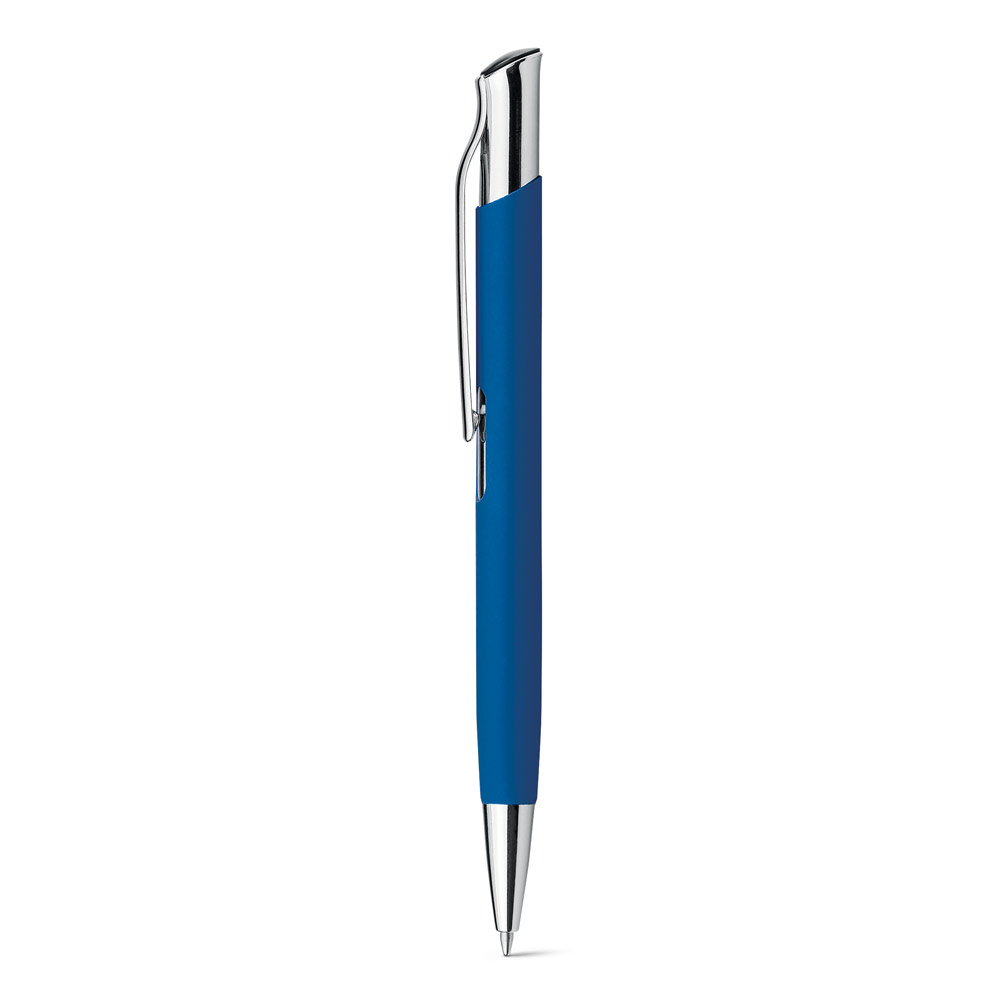 OLAF SOFT. Aluminium ball pen with rubber finish