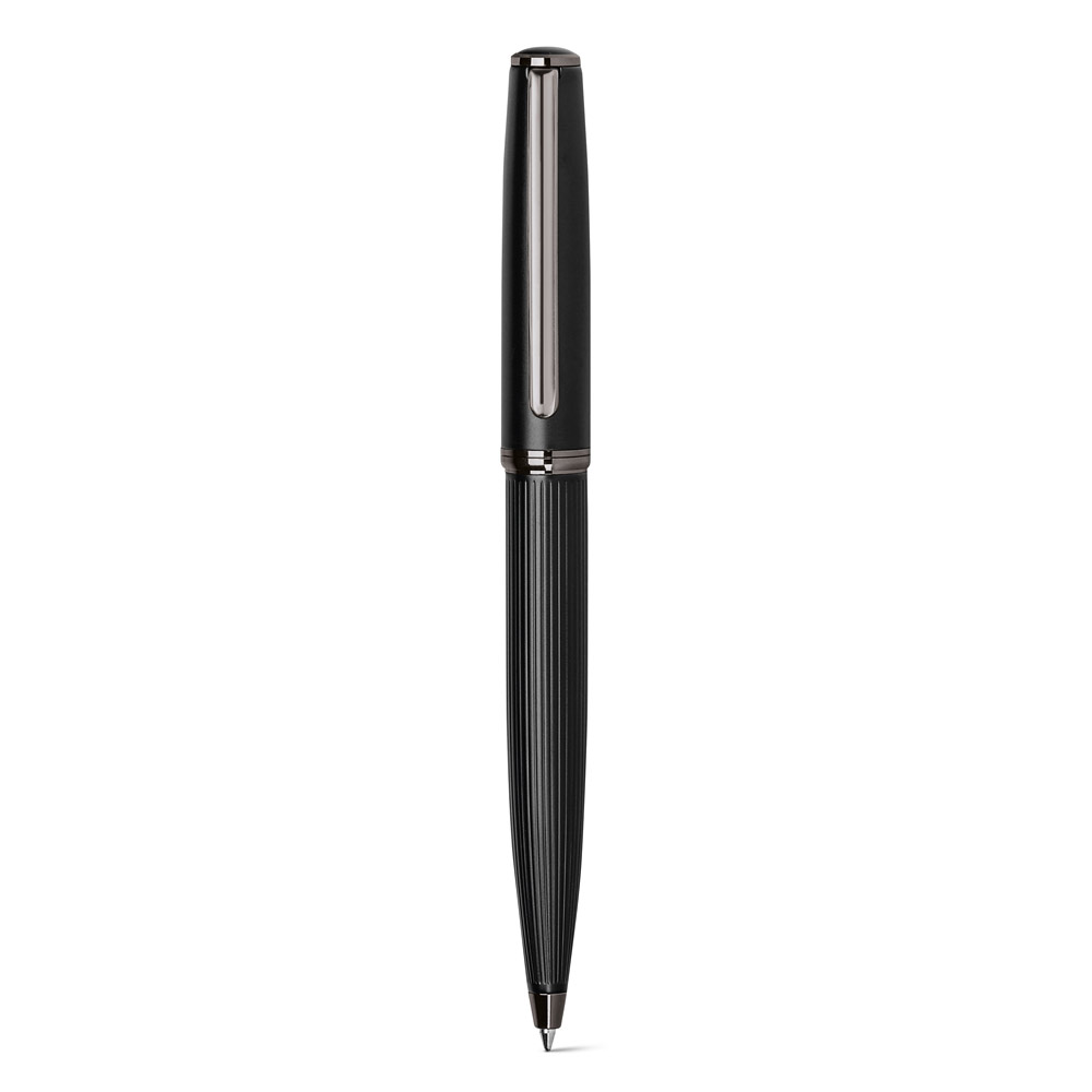 IMPERIO. Metal rollerball and ballpoint set with twist mechanism