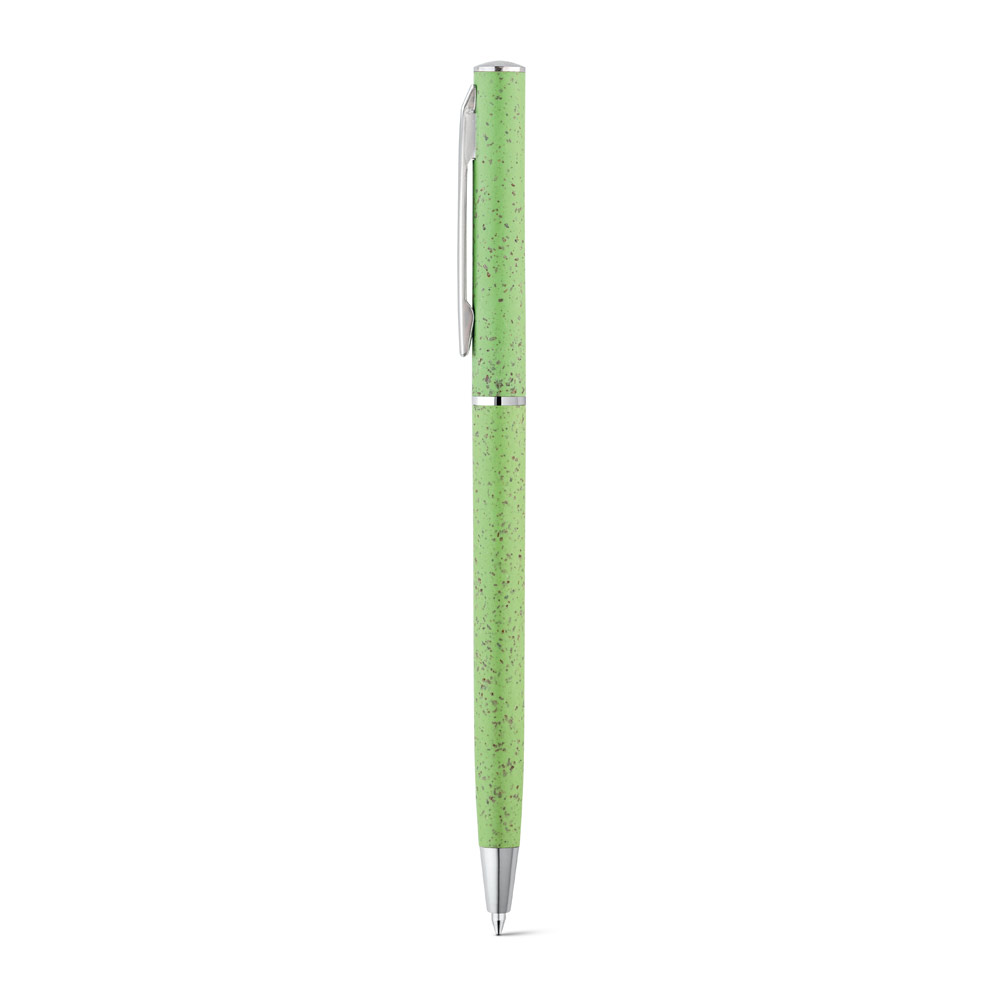 DEVIN. Ball pen with wheat straw fibre and ABS with twist mechanism