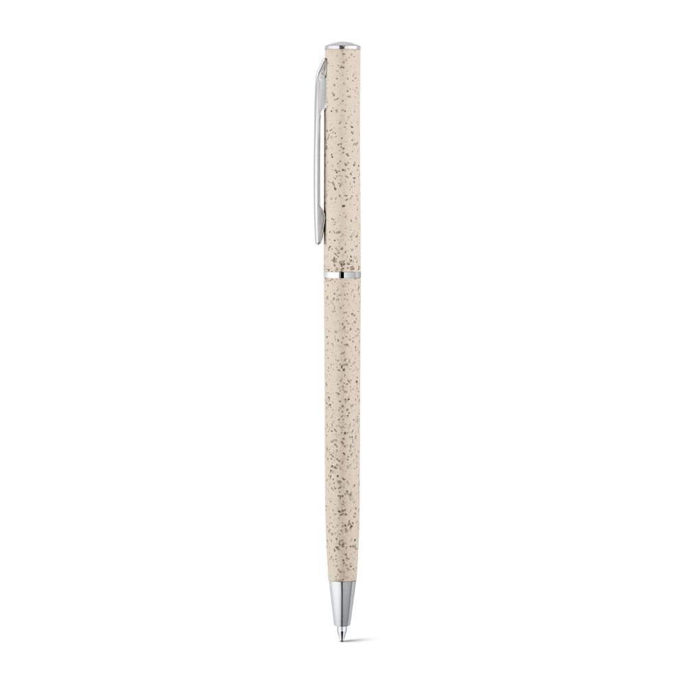 DEVIN. Ball pen with wheat straw fibre and ABS with twist mechanism