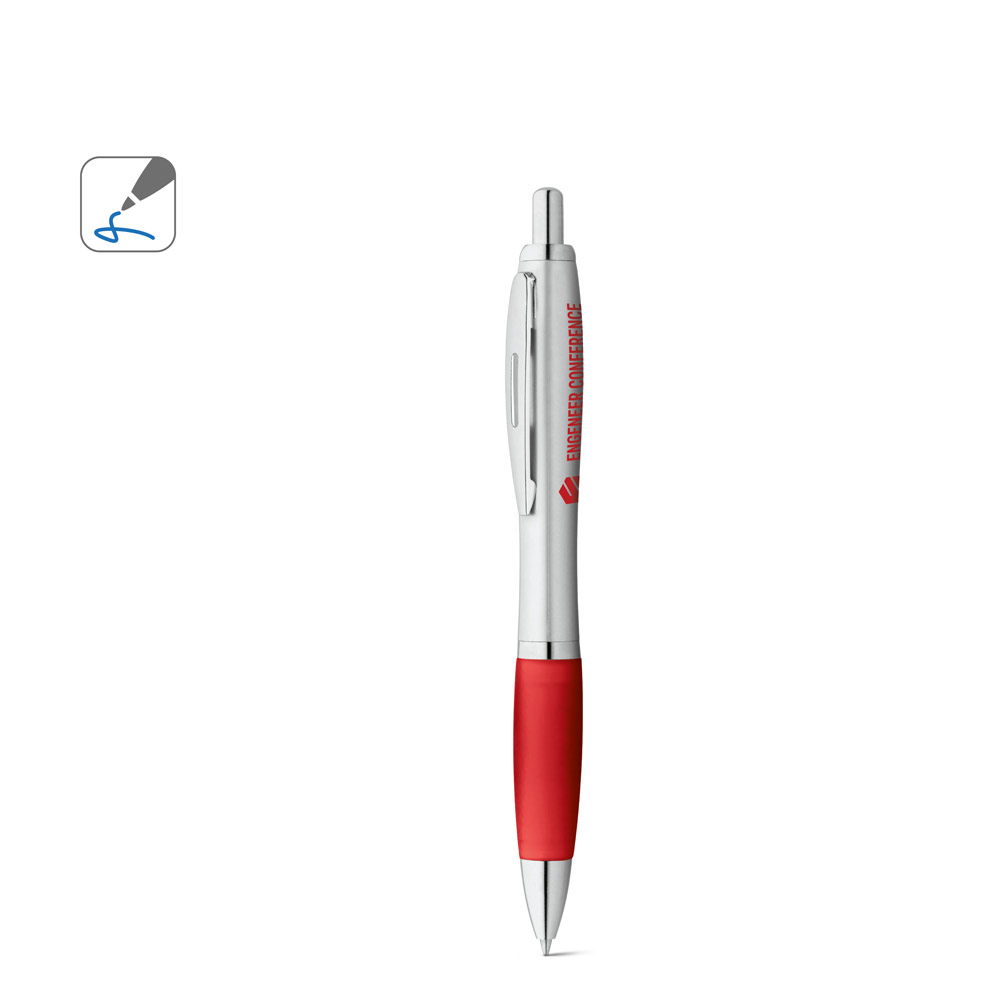 SWING. ABS ball pen with aluminium clip