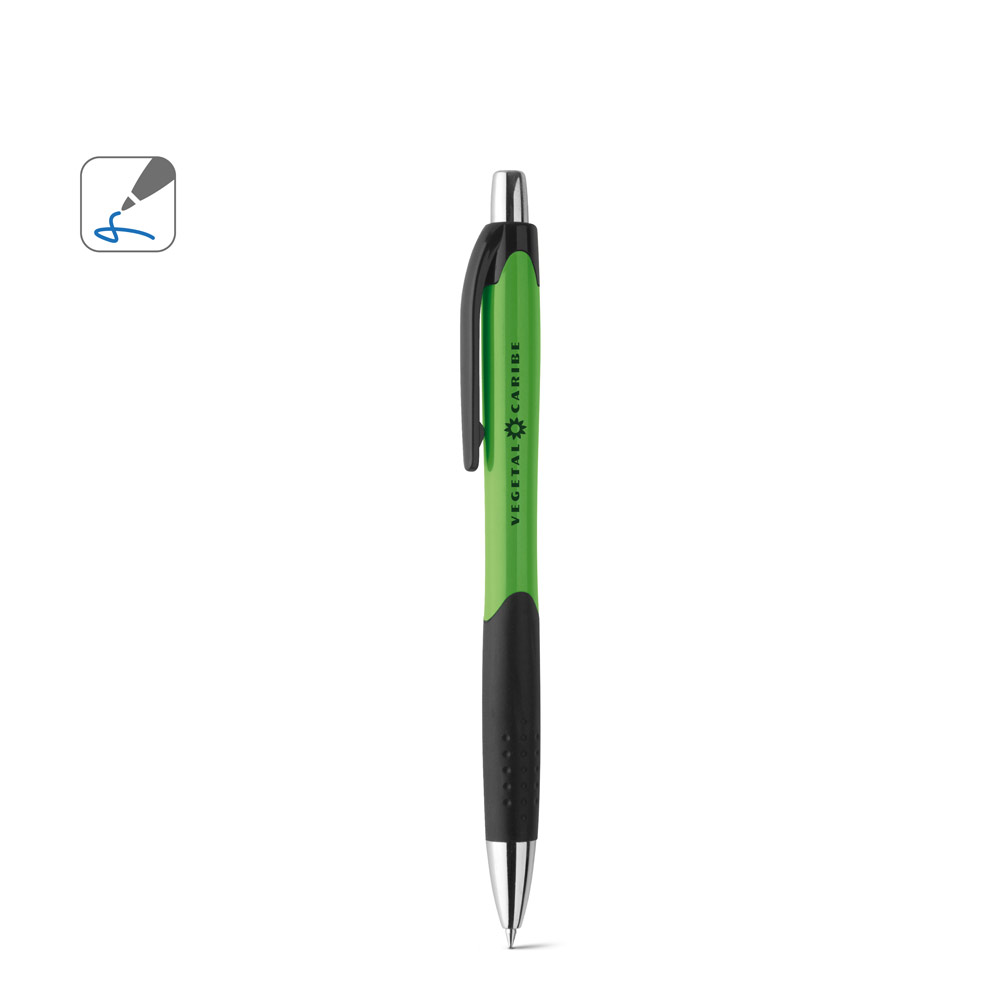 CARIBE. ABS ball pen with non-slip grip