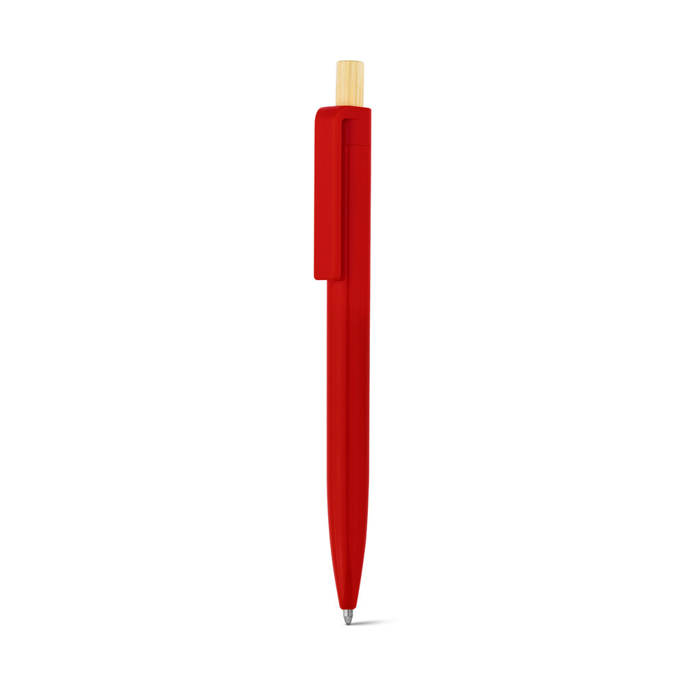 ZARA. Recycled ABS (100% rABS) ballpoint pen with bamboo button