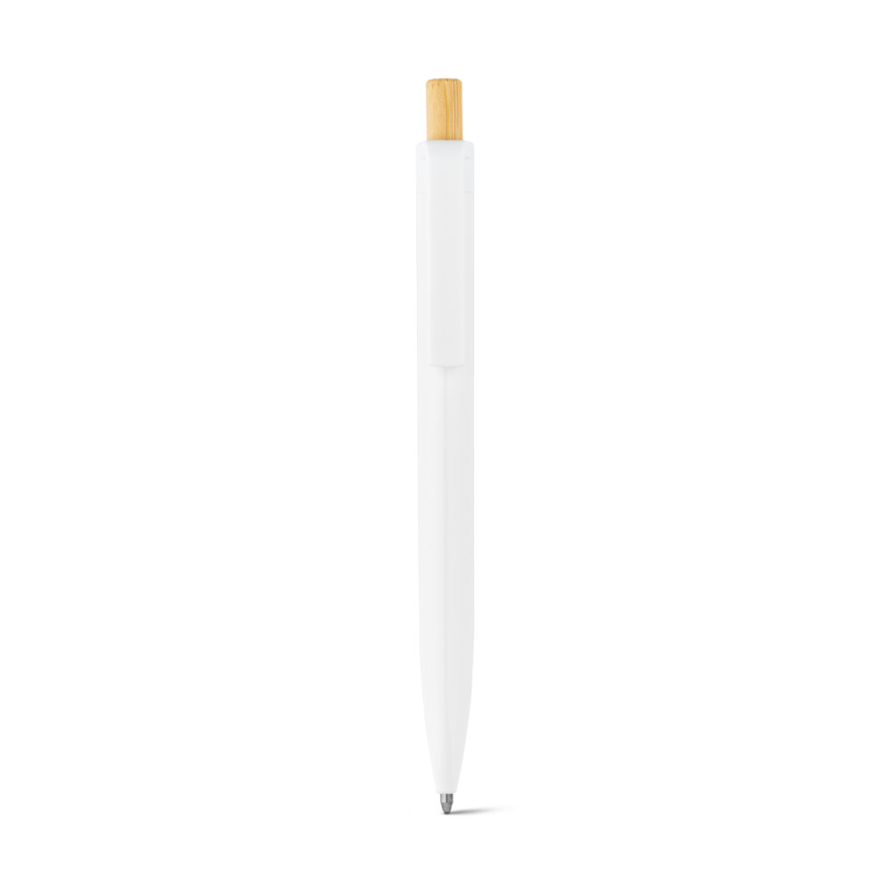 ZARA. Recycled ABS (100% rABS) ballpoint pen with bamboo button