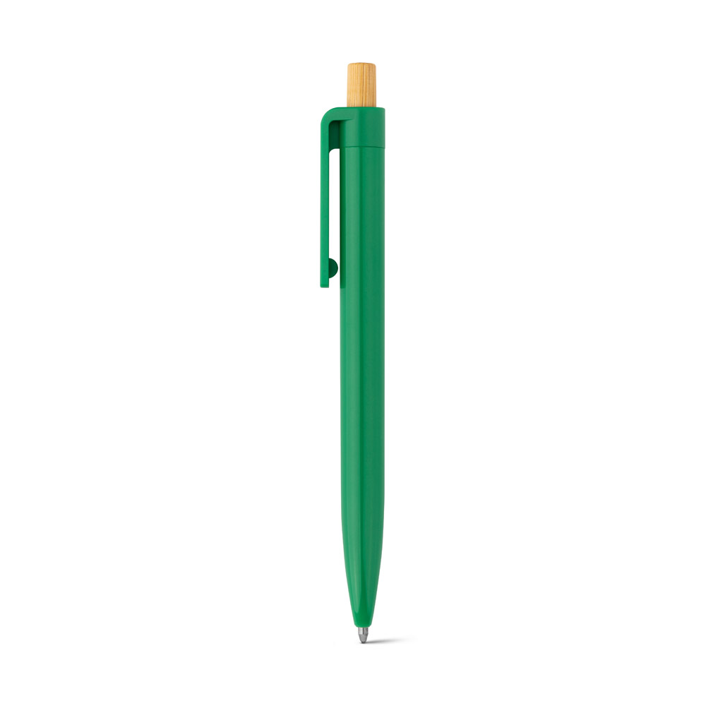 ZARA. Recycled ABS (100% rABS) ballpoint pen with bamboo button