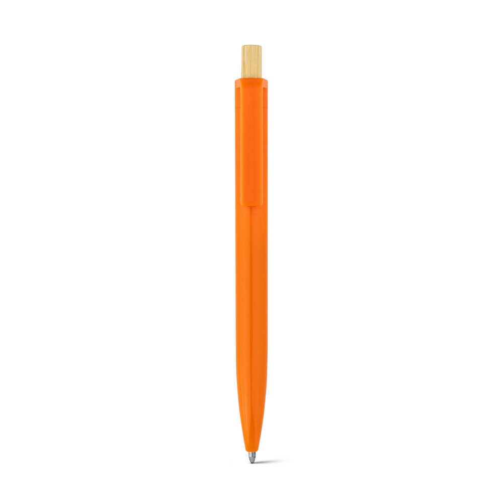 ZARA. Recycled ABS (100% rABS) ballpoint pen with bamboo button