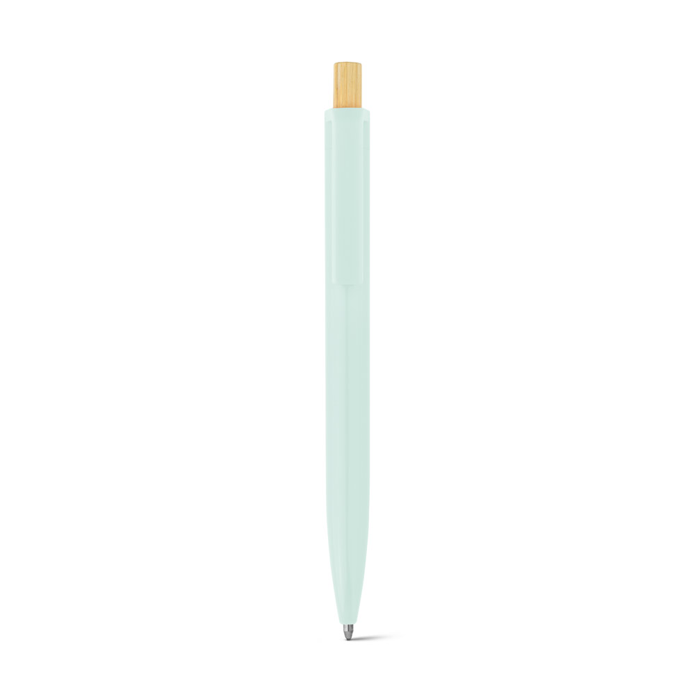 ZARA. Recycled ABS (100% rABS) ballpoint pen with bamboo button