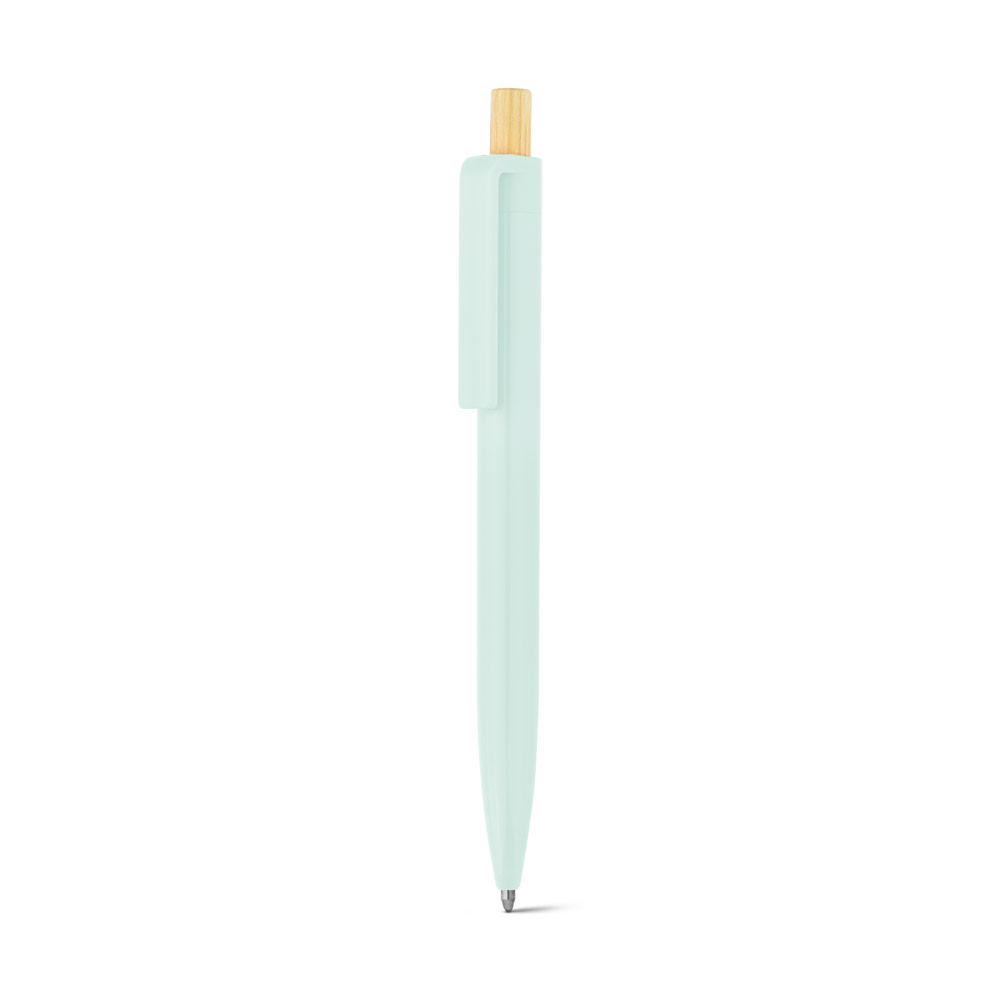 ZARA. Recycled ABS (100% rABS) ballpoint pen with bamboo button