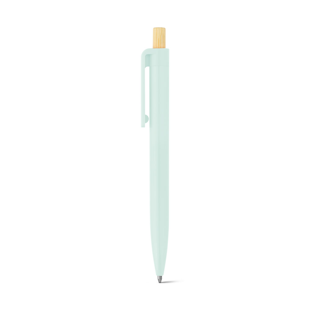 ZARA. Recycled ABS (100% rABS) ballpoint pen with bamboo button