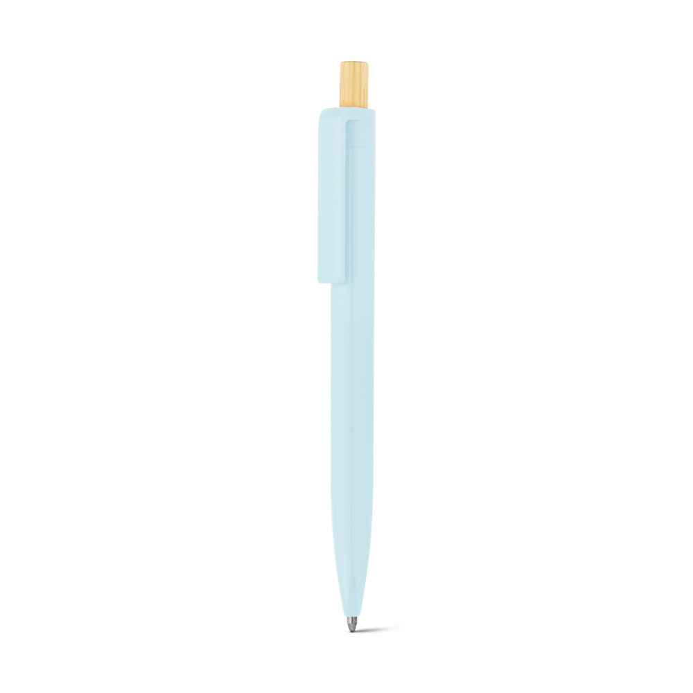 ZARA. Recycled ABS (100% rABS) ballpoint pen with bamboo button
