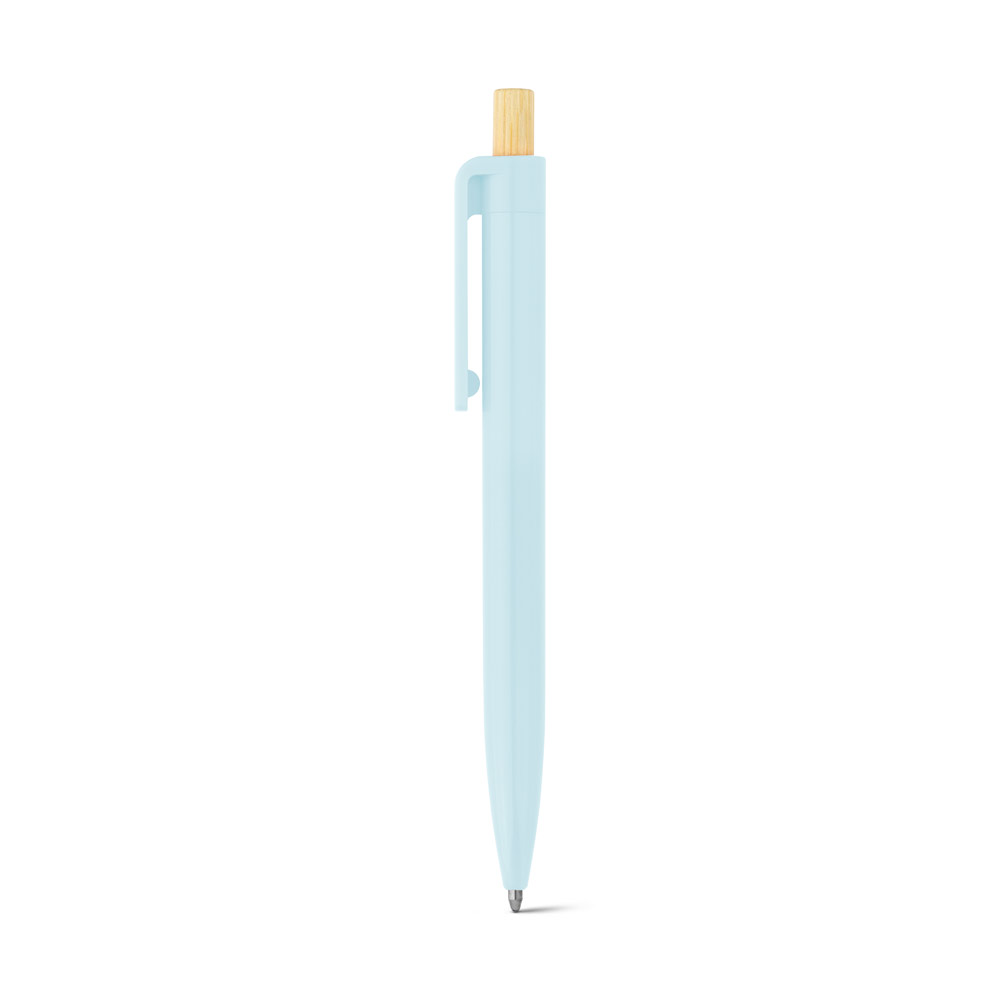 ZARA. Recycled ABS (100% rABS) ballpoint pen with bamboo button